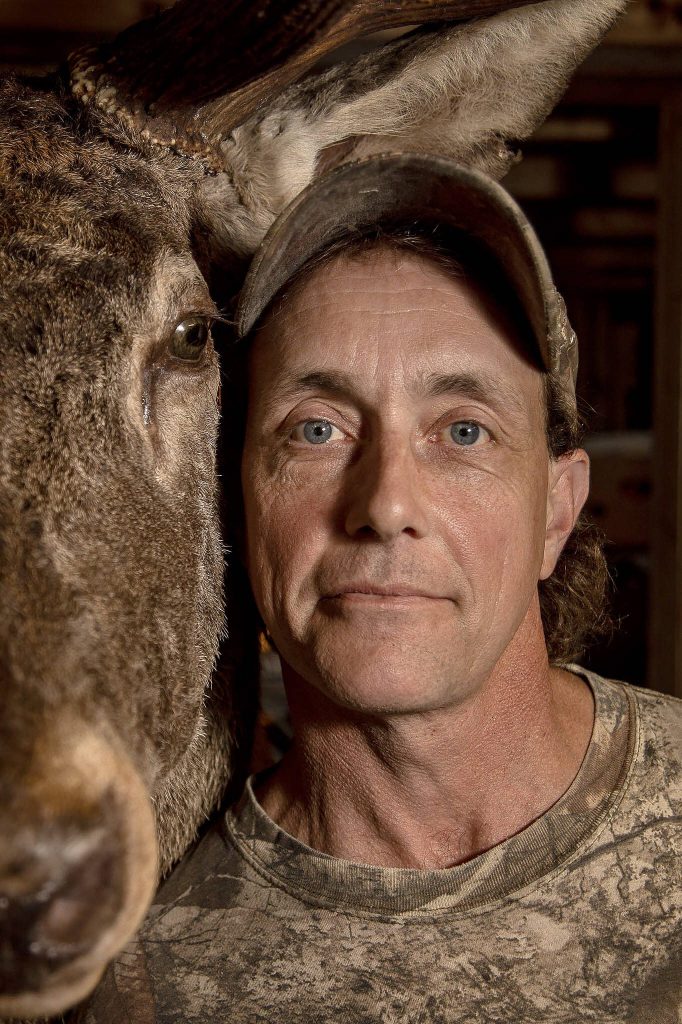 Annie Barker / The Herald
Steve Moro poses for a photo at Woods Creek Taxidermy in Snohomish on Oct. 12.