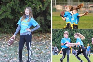 Paityn Brower, a stand-out running back and wide receiver with the YMCAs flag football program, has discovered that shes really good at a sport she loves, and has developed many skills that she takes with her off of the field.