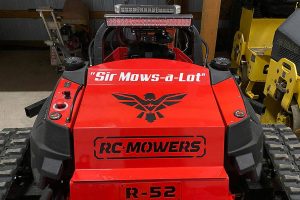 Mukilteo mower Sir Mows-A-Lot. (Submitted photo)