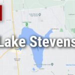 Logo for news use featuring the municipality of Lake Stevens in Snohomish County, Washington. 220118