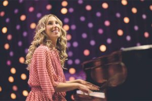 Sarah Rose Davis plays the title role in "Beautiful: The Carole King Musical," opening Jan. 6 at Village Theatre in Everett. (Auston James photo)