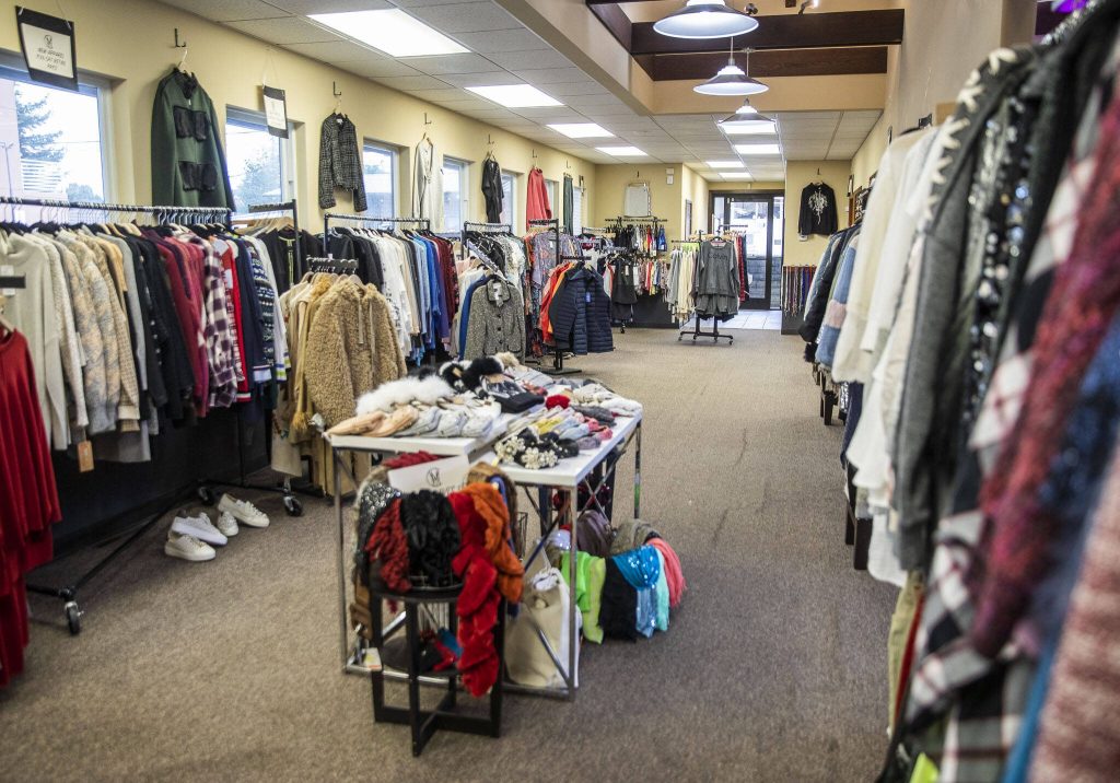 Melrose and Vine Collective on Friday, Jan. 5, 2024 in Everett, Washington. (Olivia Vanni / The Herald)