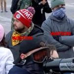 Federal prosecutors say the two men shown here outside the U.S. Capitol on Jan. 6, 2021, are Tucker Weston, left, and Jesse Watson. (U.S. Attorneys Office for the District of Columbia)