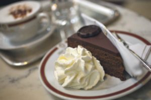 Sacher torte is Vienna’s most famous dessert.