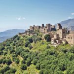 In a far-off corner of the Peloponnese, clan wars left the hill town of Vathia in ruins. (Rick Steves / Rick Steves Europe)