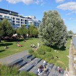 Bratislava's Eurovea is an ambitious mixed-use development along the Danube River. (Rick Steves)