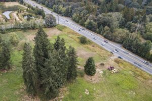 Cathcart Crossing project site along Highway 9 on Thursday, Sept. 22, 2022 in Cathcart, Washington. (Olivia Vanni / The Herald)