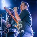 Jared Squires of Cytrus sings during a headlining show at Madame Lous on Friday, Dec. 29, 2023 in Seattle, Washington. (Olivia Vanni / The Herald)