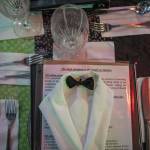 A table setting inside the Grouchy Chef on Sunday, March 3, 2024 in Mukilteo, Washington.(Annie Barker / The Herald)