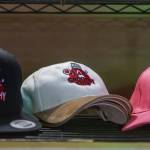 Hats sit on display inside the Grouchy Chef on Sunday, March 3, 2024 in Mukilteo, Washington.(Annie Barker / The Herald)