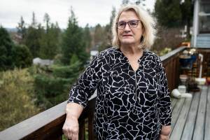 Leri Harper at her home on Thursday, Feb. 29, 2024 in Everett, Washington. (Olivia Vanni / The Herald)