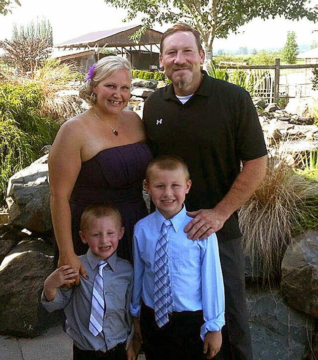 Shane Ruthven, 43, and his wife, Katie Ruthven, 35, owned Mountain Lion Glass and lived with their children on East Steelhead Drive. Son Hunter Ruthven, 6, and Wyatt Ruthven, 4, also died in the slide.