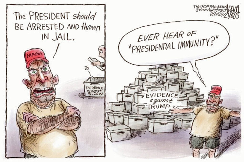 March 16, 2024: MAGA Immunity