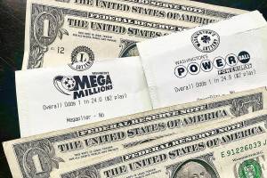 Powerball and Mega Millions tickets are $2 each. (Andrea Brown / The Herald)