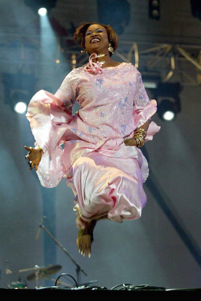 Oumou Sangare, seen here in 2005, is slated to perform April 6 in Edmonds. (Associated Press)