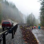 The newly rebuilt section of Index-Galena Road is pictured on Saturday, Nov. 4, 2023, near Index, Washington. (Jordan Hansen / The Herald)
The newly rebuilt section of Index-Galena Road is pictured on Saturday, Nov. 4, 2023, near Index, Washington. (Jordan Hansen / The Herald)