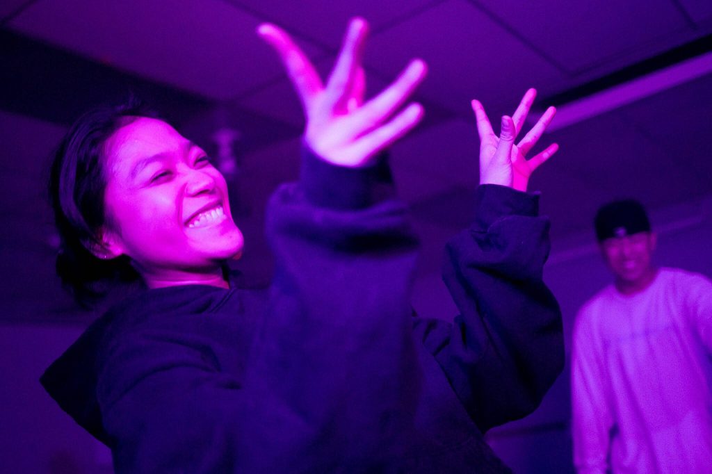 Originally from Austin, Lauren Mangibin started training in choreography in college. (Ryan Berry / The Herald)