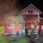 Firefighters respond to smoke alarms Tuesday morning in the 11000 block of 6th Avenue W in Everett, Washington. (Photo provided by South County Fire)