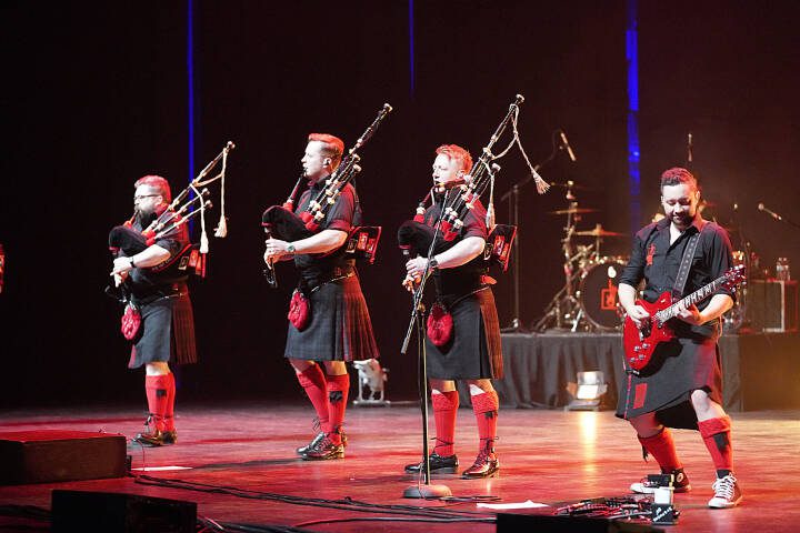 The Red Hot Chilli Pipers are set to perform at 7:30 p.m. Thursday at the Edmonds Center for the Arts. (Photo courtesy Red Hot Chilli Pipers)