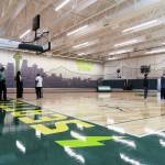 The Seattle Storm's new performance center is seen in Seattle on Thursday, April 18, 2024. (Erika Schultz/The Seattle Times via AP)