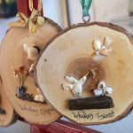 Artist Libby Hammer picks through bits and pieces collected from Whidbey Island beaches recently at her home in Oak Harbor. (Sam Fletcher / Whidbey News-Times)