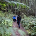Travis Furlanic leads his presentation during a Whidbey Wild Mushroom Tour at South Whidbey Tilth Farmers Market on Saturday, April 27, 2024 in Langley, Washington. (Annie Barker / The Herald)