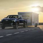 The 2024 Toyota Tundra Hybrid is available only in crew cab configuration, with seating for five passengers. (Toyota)