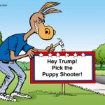 Puppy Shooter, Kristi Noem, South Dakota Governor, Veep, candidate, Donald J. Trump, Vice Presidential Candidate, Campaign 2024, Republican Party, GOP, RNC, puppy murderer, farmer, rancher