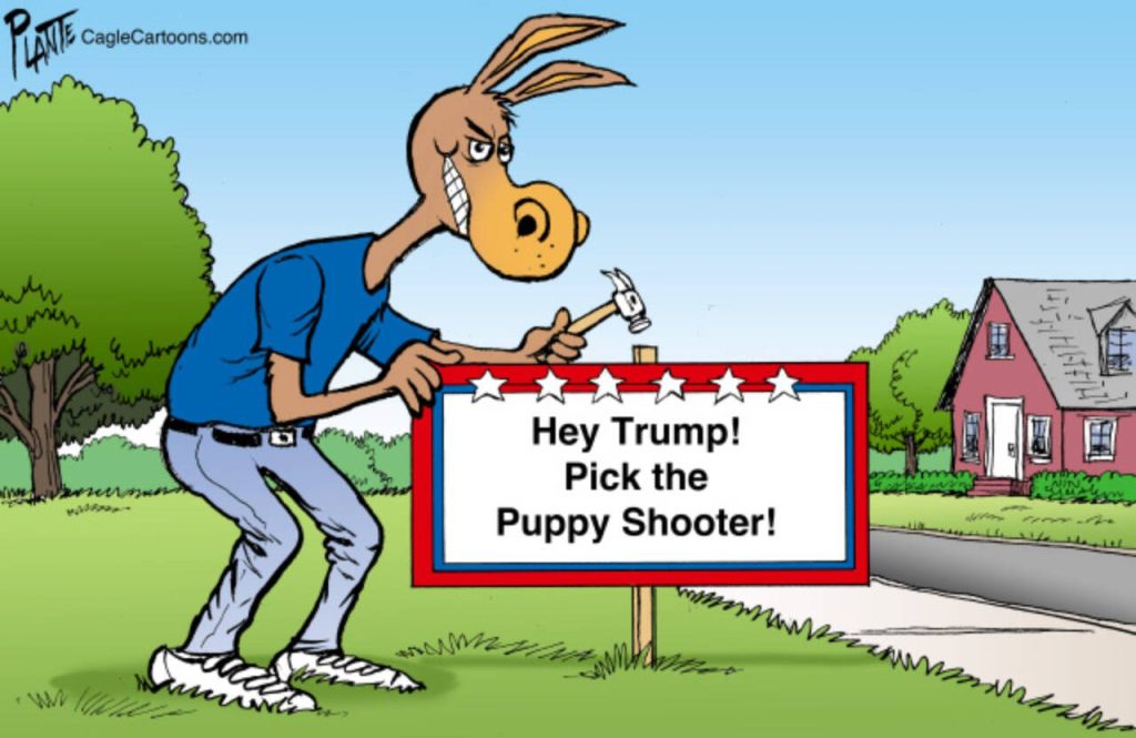 Puppy Shooter, Kristi Noem, South Dakota Governor, Veep, candidate, Donald J. Trump, Vice Presidential Candidate, Campaign 2024, Republican Party, GOP, RNC, puppy murderer, farmer, rancher