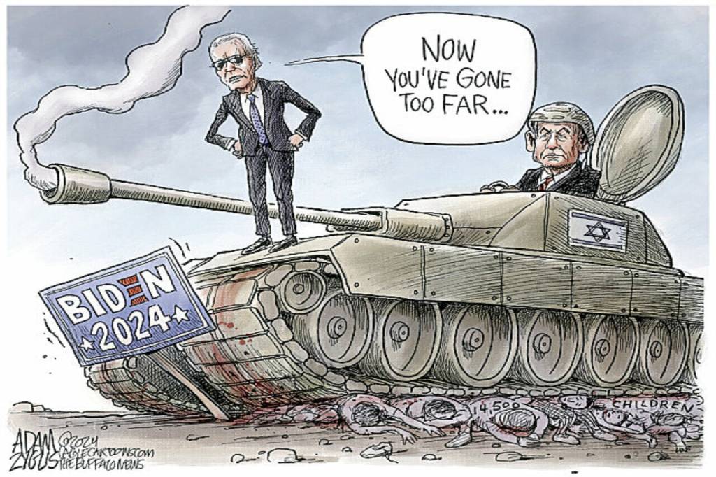 May 10, 2024: Tough on Netanyahu