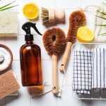Safe, low-cost ingredients you already have at home like baking soda and vinegar help get the spring cleaning job done sustainably. (WM)