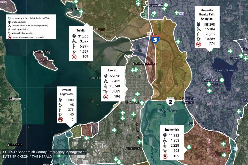 SOURCE: Snohomish County Emergency Management
KATE ERICKSON / THE HERALD