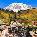 Mount Rainier National Park has seen a 40 per cent uptick in visitor numbers over the past 10 years. Dewar Photography // Shutterstoc