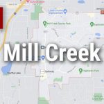 News logo for use with stories about Mill Creek in Snohomish County, WA.