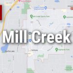 News logo for use with stories about Mill Creek in Snohomish County, WA.