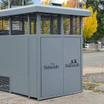 The City of Everett is set to purchase two single sidewalk restrooms from Romtec, a company based in Roseburg, Ore., for $315,000. (Romtec)