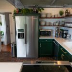 A modern kitchen is available at Ferry Cove on May 29, 2024, in Clinton. (Ryan Berry / The Herald)