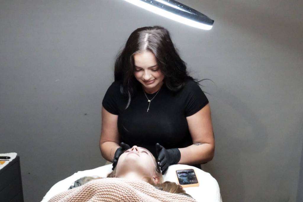 The Glo2 facial is priced at Priced at $190 this season. Photo courtesy of Chique Salon & Spa.