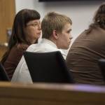Avery Bresnan, center, listens as the jury is polled after a guilty verdict at the end of his trial at the Snohomish County Courthouse on Wednesday, July 3, 2024, in Everett, Washington. (Olivia Vanni / The Herald)