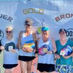 Pictured are some of the bracket winners from last years Lake Stevens Classic pickleball tournament. (Photo courtesy Pablo Granados)