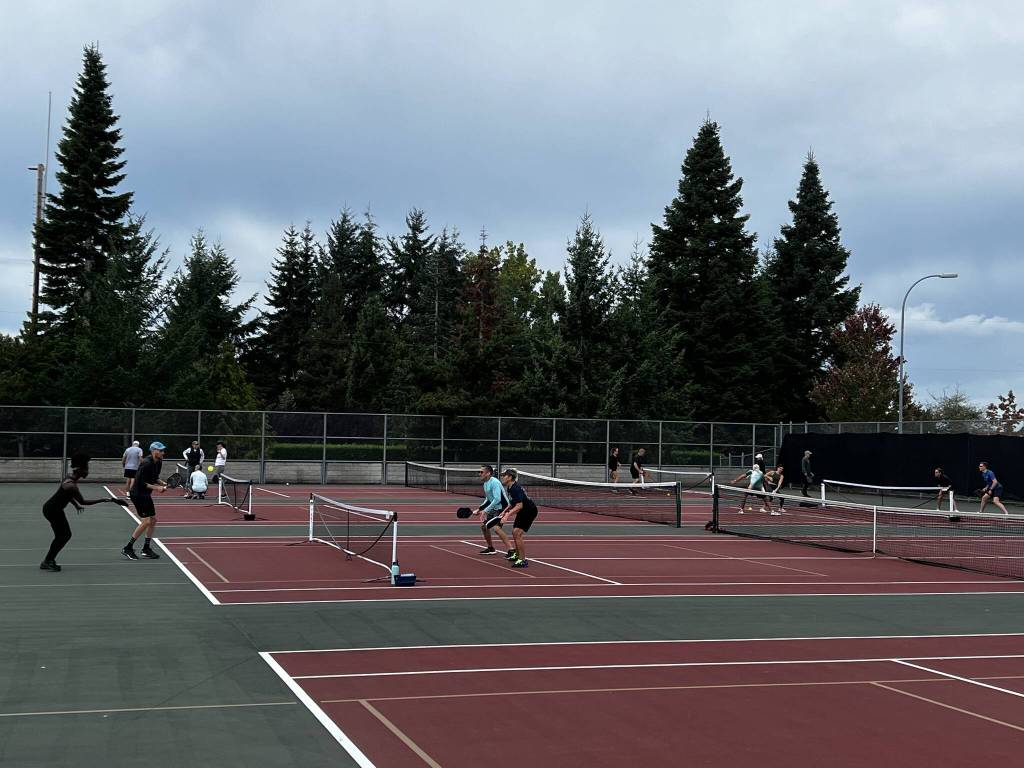 A scene from last years Lake Stevens Classic pickleball tournament. (Photo courtesy Pablo Granados)