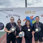Pictured are some of the bracket winners from last years Lake Stevens Classic pickleball tournament. (Photo courtesy Pablo Granados)