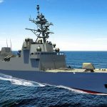 PORT HUENEME, Calif. (April 2, 2021) A cross-warfare center team, including Naval Surface Warfare Center, Port Hueneme Division, is developing a total ship Frigate Readiness Assessment Model (FRAM) for the new Constellation-class frigate, FFG 62, which is nearing completion of the design phase. The FRAM will leverage digital tools to predict the ship’s readiness prior to departure on its first mission. (Artist rendering courtesy of Fincantieri Marine Group)