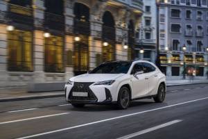 The 2025 Lexus UX 300h is the luxury brand’s smallest and most affordable SUV. (Photo provided by Lexus)