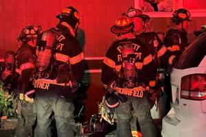 Everett Fire responds to  a medical incident at Northern View Apartments in Everett. (Photo provided by Everett FIre)