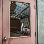 Inside an outer building that was previous used by the agriculture department on Monday in Marysville. (Olivia Vanni / The Herald)
