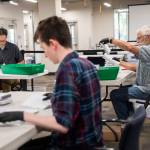 Election workers open ballots on Monday, Aug. 5, 2024 in Everett, Washington. (Olivia Vanni / The Herald)