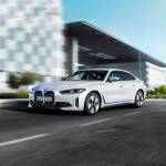 The 2024 BMW i4 is a five-passenger luxury electric sedan with a rear liftgate. The eDrive40 model is shown here.
Photo Credit: Provided by BMW