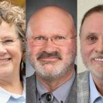 Janet St Clair, left, Ron Muzzall, Denny Sandberg