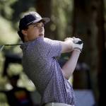 Photo courtesy Kiana Richards, Snohomish Golf Course
Palmer Mutchesons follow-through swing after hitting the ball during the Mens Club Championship at Snohomish Golf Course. Mutcheson won the tournament and carded a nine-under-par 63 on Aug. 4, which also set a new course record.